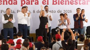 Desde Puebla, Sheinbaum anuncia construcci&oacute;n de 1.8 millones de casas en el pa&iacute;s