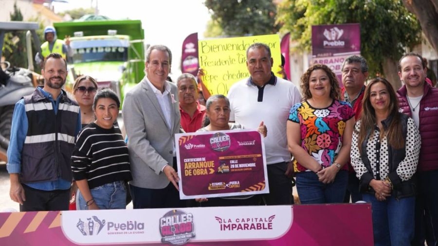 Inicia Chedraui rehabilitaci&oacute;n de avenida 20 de Noviembre