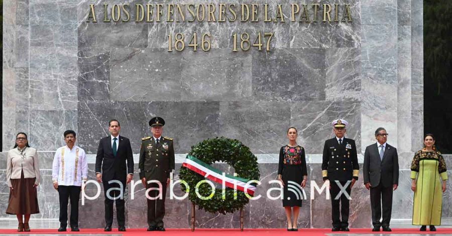 Conmemora Sheinbaum el 179 Aniversario de la Gesta Heroica de los Ni&ntilde;os H&eacute;roes
