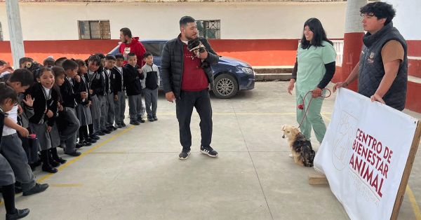 Realizan en Tepeixco pl&aacute;tica sobre el medio ambiente a ni&ntilde;as y ni&ntilde;os