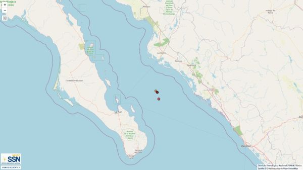 Tres sismos remecen el norte de M&eacute;xico; no hay da&ntilde;os