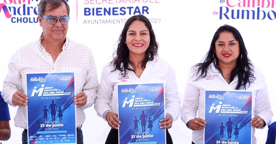 Anuncia Lupita Cuautle el Medio Marat&oacute;n del D&iacute;a del Pap&aacute; 2026