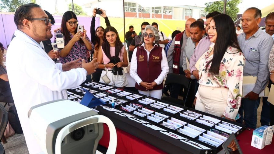 Preside Tonantzin Fern&aacute;ndez Jornada de Salud en San Pedro Cholula