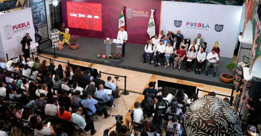 Lunes 25 de Mayo: Encabeza Armenta la conferencia matutina de Puebla&nbsp;&nbsp;