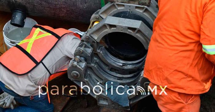 Realiza Agua de Puebla mantenimiento al Acuaf&eacute;rico