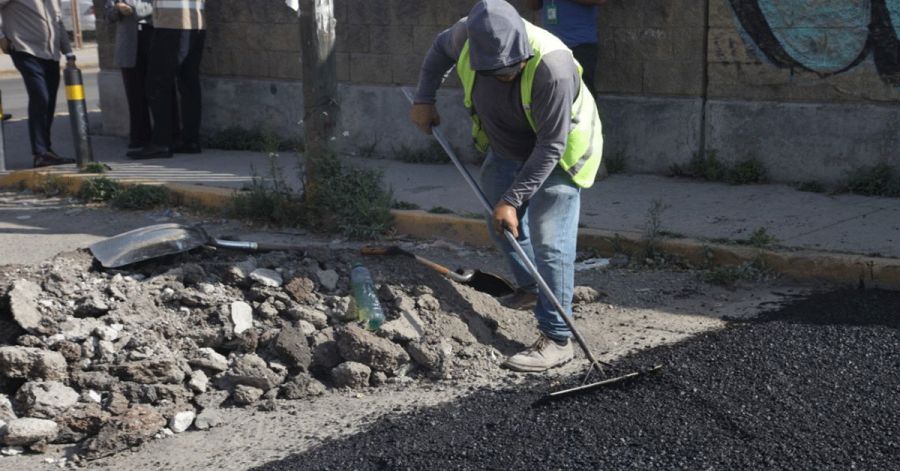 Contin&uacute;a Pepe Chedraui con supervisi&oacute;n a trabajos de bacheo por diferentes zonas de la ciudad