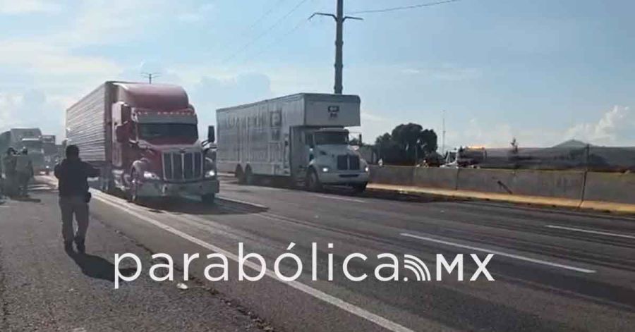 Liberan la autopista Puebla-M&eacute;xico; dar&aacute;n seguimiento a b&uacute;squeda de Marisela Ru&iacute;z