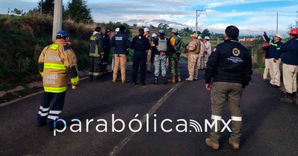 Minimizan PC y Pemex riesgos ante fuga de gas en Tlalancaleca
