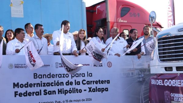 Arranca Armenta modernizaci&oacute;n de la federal San Hip&oacute;lito-Xalapa