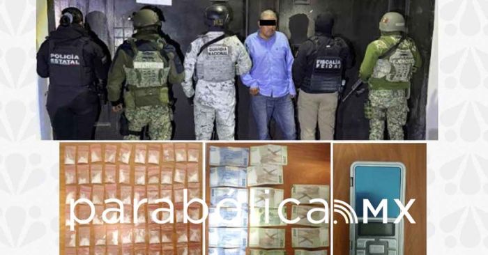 Detiene Fiscal&iacute;a a una persona en punto de narcomenudeo de Huaquechula