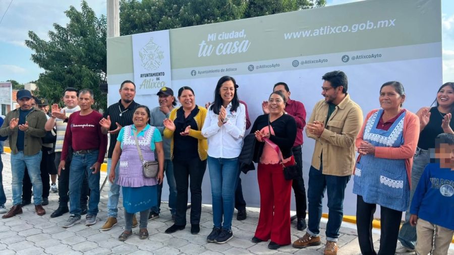 Lleva Ariadna Ayala transformaci&oacute;n a comunidades de Atlixco