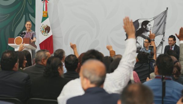 Vive M&eacute;xico una "primavera laboral"; beneficios llegaron para quedarse: Claudia Sheinbaum