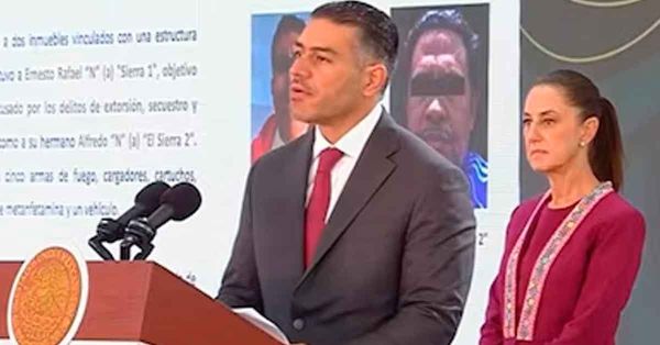 En Michoac&aacute;n, el principal objetivo es acabar con la extorsi&oacute;n: Harfuch