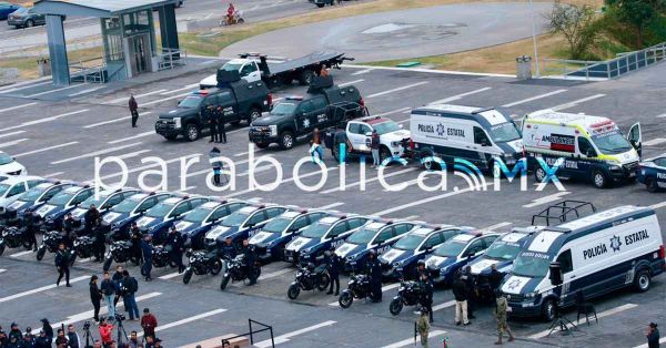 Se dota de herramientas a las corporaciones que combaten a la delincuencia: Armenta