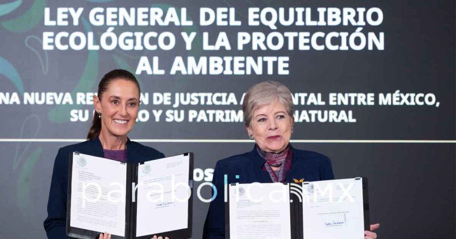 Firma Sheinbaum la iniciativa de la Ley General de Protecci&oacute;n Ecol&oacute;gica y Justicia Ambiental