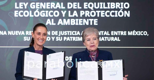 Firma Sheinbaum la iniciativa de la Ley General de Protecci&oacute;n Ecol&oacute;gica y Justicia Ambiental