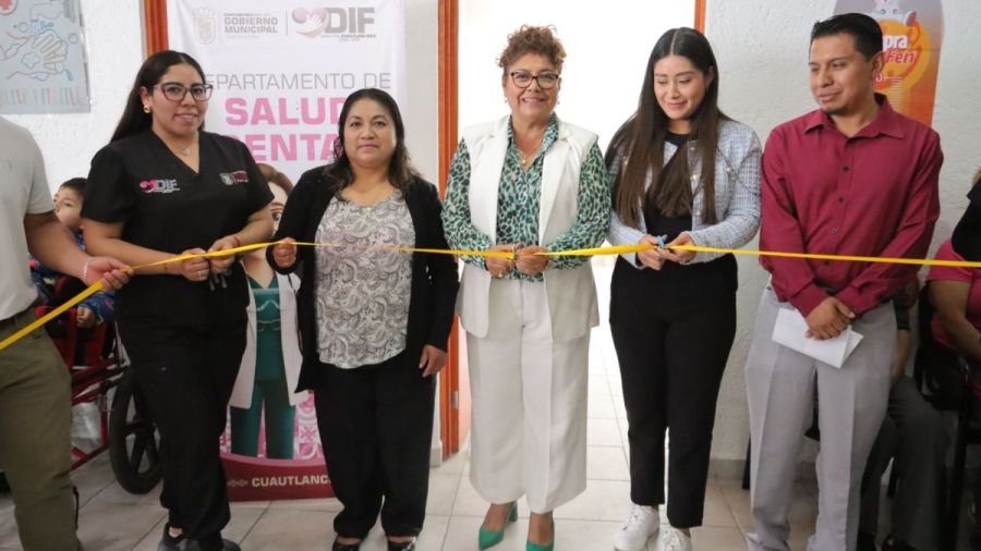 Inaugura DIF nuevo consultorio dental en inspector&iacute;a de Cuautlancingo