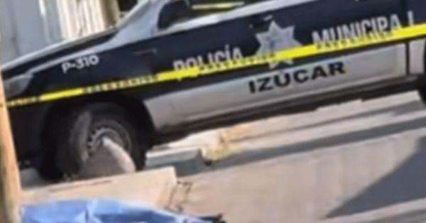 Localizan cad&aacute;ver de un hombre en calles de Iz&uacute;car de Matamoros