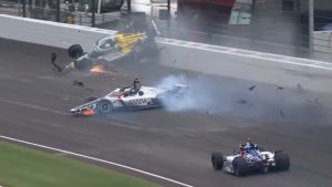 Choca Pato O&rsquo;Ward en &uacute;ltima pr&aacute;ctica de la Indy500