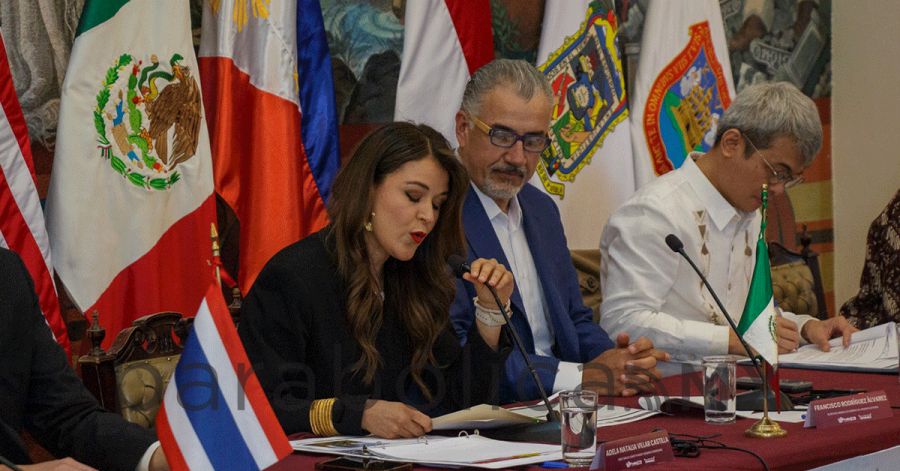Presenta Ayuntamiento de Puebla ventajas competitivas para la inversi&oacute;n a diplom&aacute;ticos asi&aacute;ticos