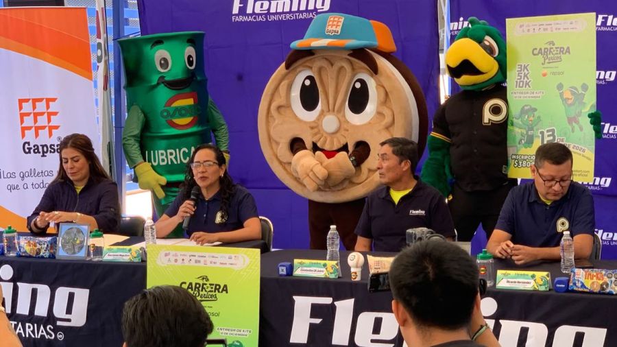 Presentan en la BUAP la Carrera Pericos 2026