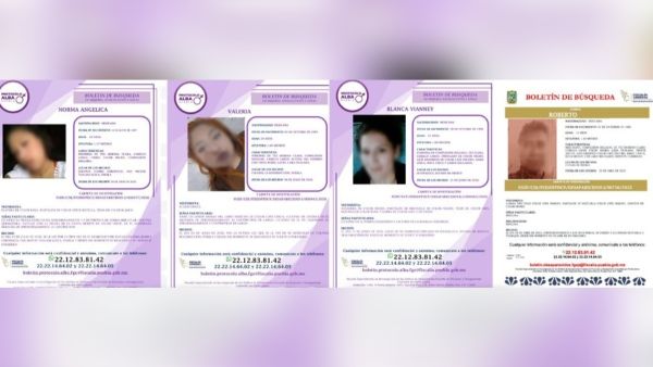 Da FGE certeza a familias tras localizar con vida a cuatro personas