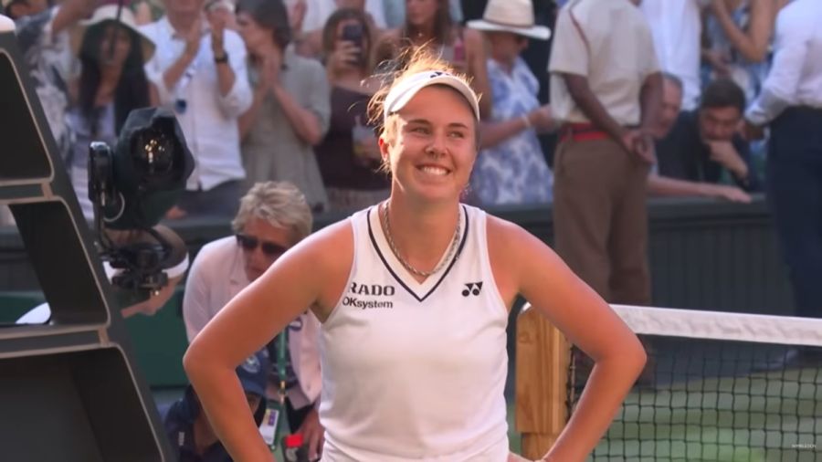 Se corona Linda Noskova en Wimbledon a sus 21 a&ntilde;os de edad