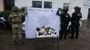 Retiran polic&iacute;as 40 c&aacute;maras para &ldquo;halconeo&rdquo; en Texmelucan