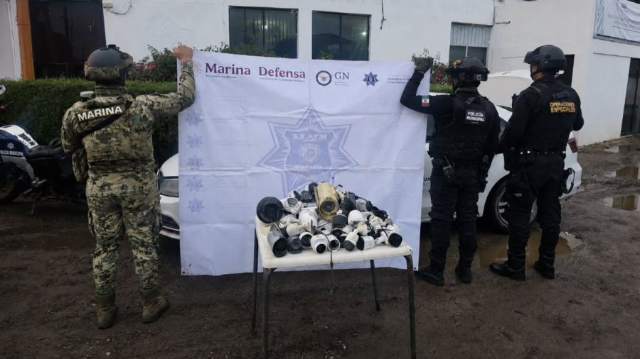 Retiran polic&iacute;as 40 c&aacute;maras para &ldquo;halconeo&rdquo; en Texmelucan