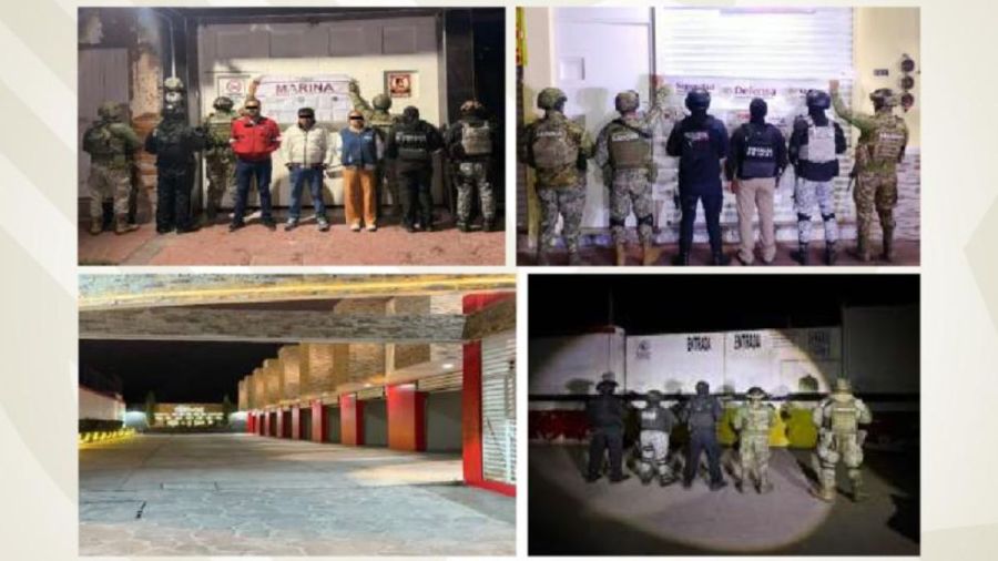 Realizan 6 cateos simult&aacute;neos en Huejotzingo por delitos de alta incidencia