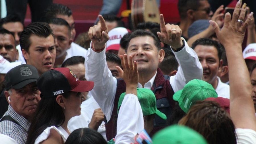 Refrenda Armenta desde Puebla su respaldo a Claudia Sheinbaum