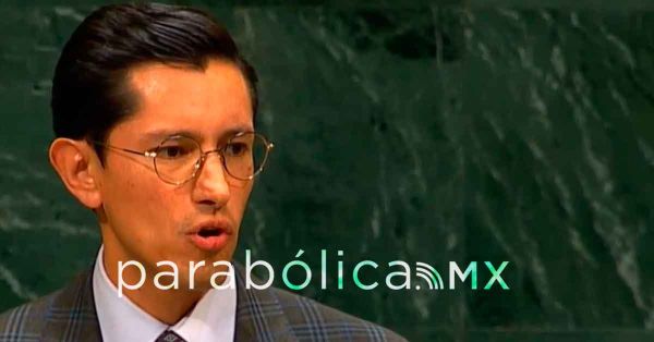 Destaca Roberto Velasco la postura de M&eacute;xico ante el genocidio en Gaza