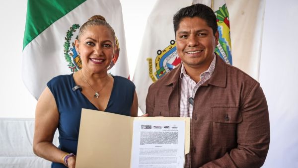 Firma convenio Gobierno de Cuautlancingo con Secretar&iacute;a de las Mujeres