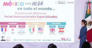 Registra M&eacute;xico r&eacute;cord hist&oacute;rico en viajeros internacionales: Sheinbaum