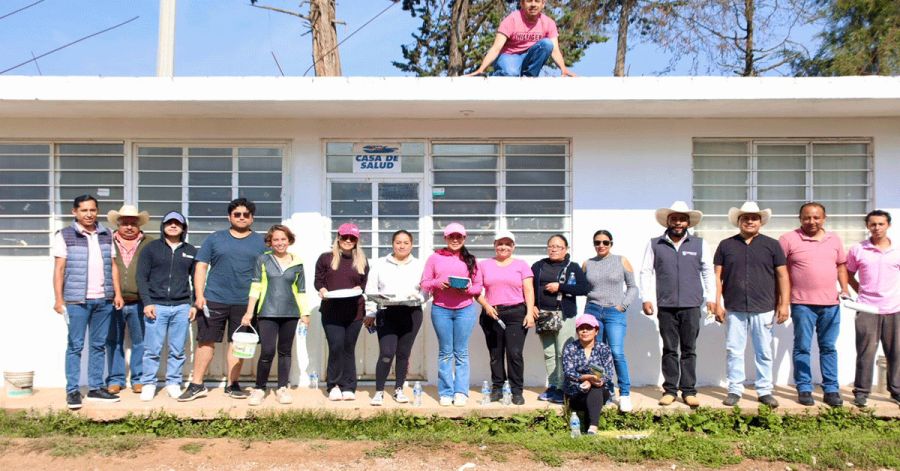 Rehabilitan la Casa de Salud en colonia Manuel Espinosa Iglesias en Zacatl&aacute;n