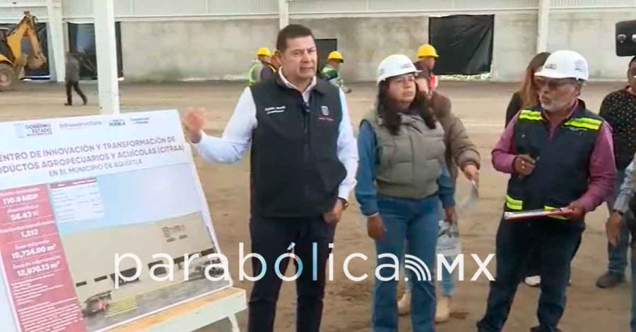Supervisa Armenta obras y apoyos en Aquixtla