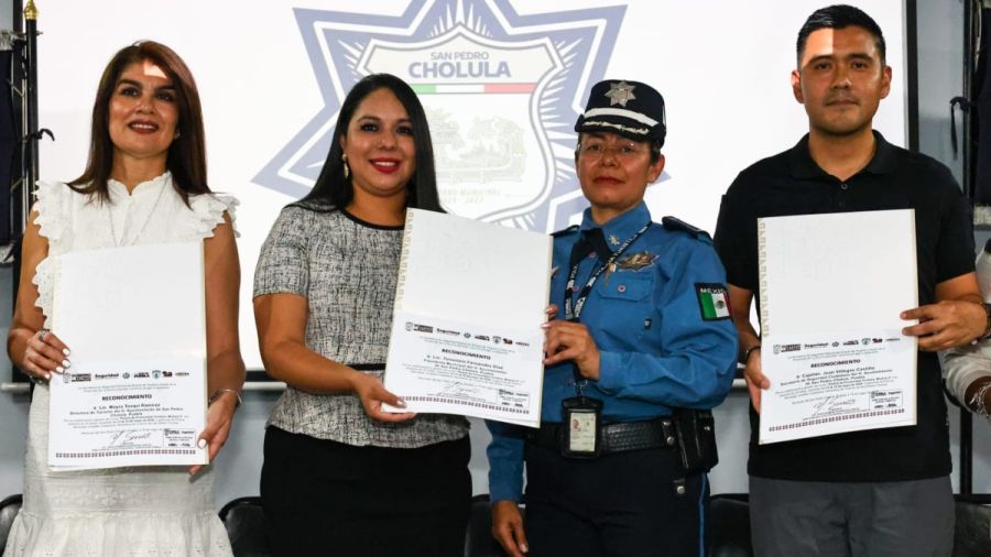 Concluye capacitaci&oacute;n a la SSC Cholula en materia tur&iacute;stica