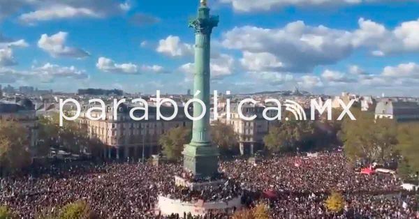 Realizan estudiantes franceses la "segunda" toma de la Bastilla