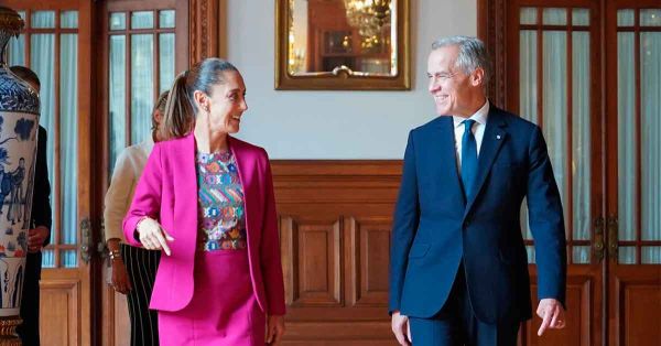 Dialogan Sheinbaum y Carney sobre la situaci&oacute;n actual del comercio en Am&eacute;rica del Norte