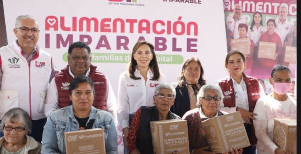 Entrega MariElise Budib m&aacute;s de 11 mil despensas en San Sebasti&aacute;n Aparicio