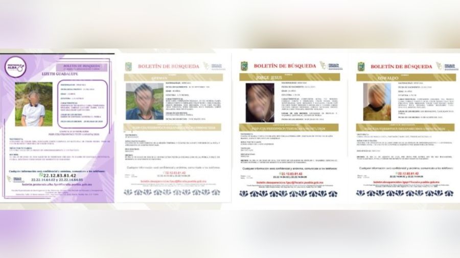 Localiza FGE con vida de 4 personas reportadas como desaparecidas