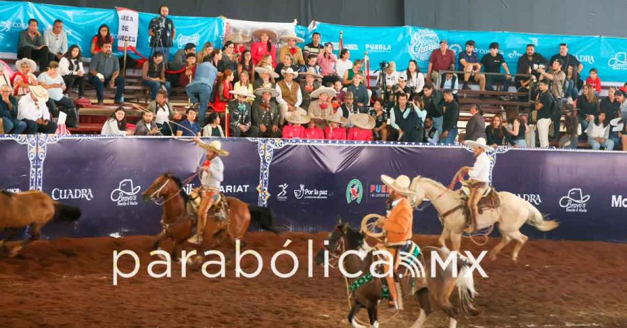 Atestigua Armenta el Trig&eacute;simo Tercer Campeonato Nacional Charro Infantil, Juvenil y de Escaramuzas Puebla 2026