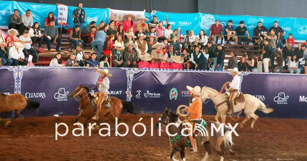 Atestigua Armenta el Trig&eacute;simo Tercer Campeonato Nacional Charro Infantil, Juvenil y de Escaramuzas Puebla 2026