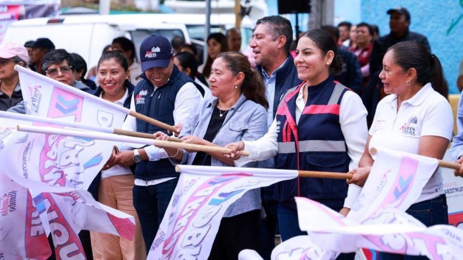 Arranca Lupita Cuautle m&aacute;s obras, ahora en Tonantzintla y Cacalotepec