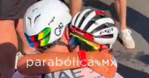 Felicita Sheinbaum a Isaac del Toro por su triunfo en la Tour de Francia