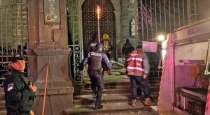 Coadyuva Gobierno de la Ciudad con inspecci&oacute;n tras el incidente en la Catedral de Puebla