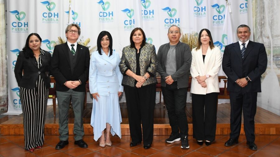 Acuerdan CDH Puebla y Tribunal de Justicia fortalecer derechos humanos