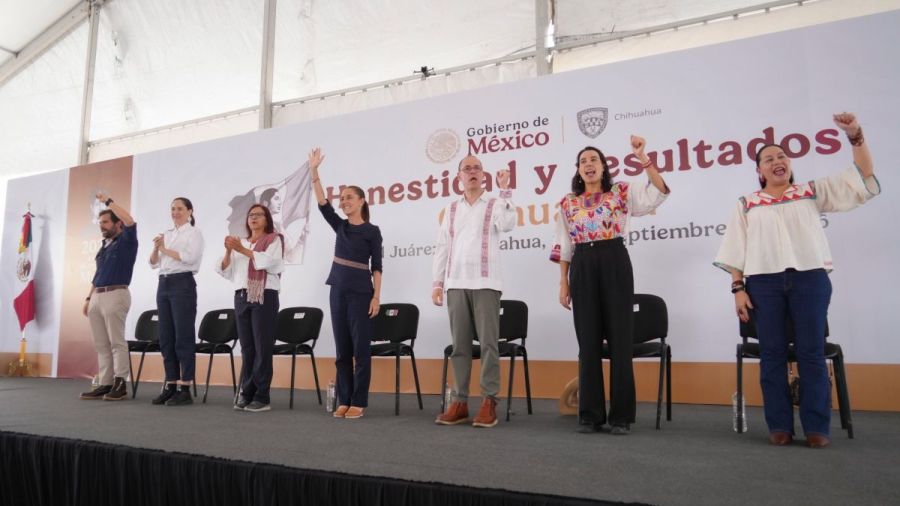 M&eacute;xico es libre, independiente y soberano: Sheinbaum desde Chihuahua