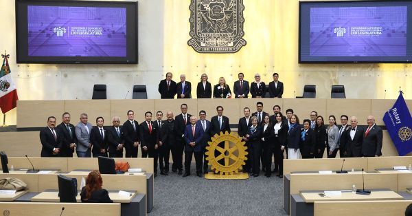 Conmemoran en el Congreso el 121 aniversario de Rotary International