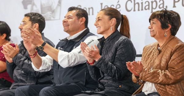 Vivienda digna sin deudas para millones de familias: Sheinbaum en Puebla